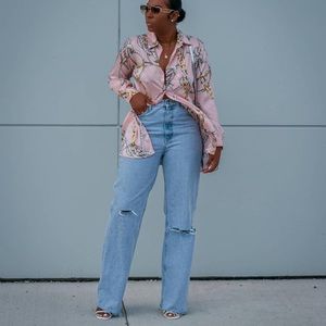 Zara printed shirt